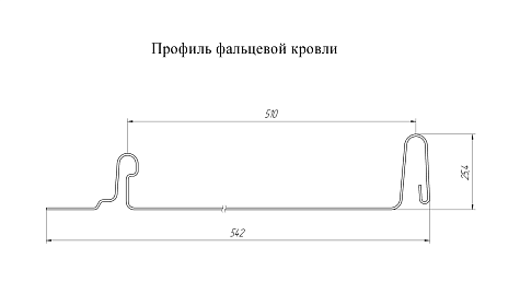 Купить Фальцевая кровля Grand Line Кликфальц - изображение 7